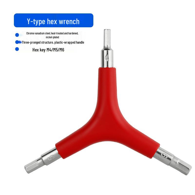 

Шестигранный Y-образный ключ с несколькими размерами M4/M5/M6 для горных велосипедов