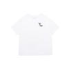 Nike T Shirts Men's White Crew Neck Moderate Straight Fit BQ3672-100