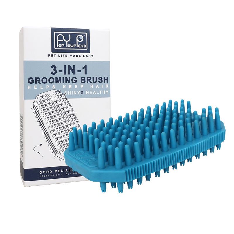 Universal Silicone Bathing Brush for Cats and Dogs