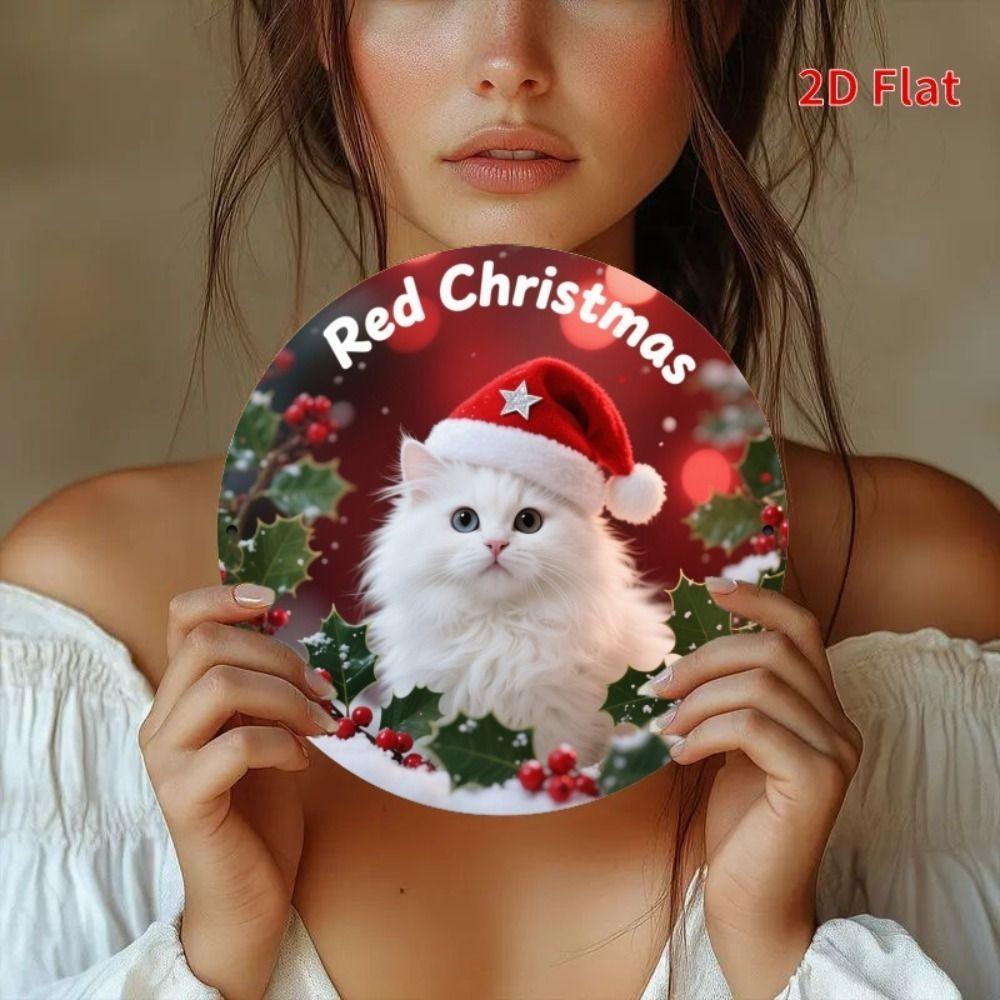 2D Flat Metal Wall Sign Decor