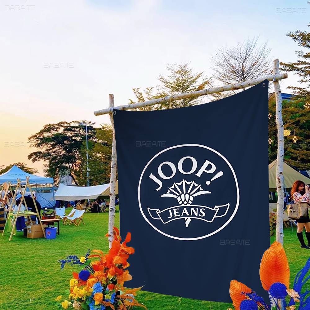 JJoops Logo Anime Chart Flag For Living Room Home Dorm Decor Art Home Decor Banner