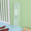 Portable Transparent Makeup Brush Organizer Eyebrow Pencil Tableware Chopsticks Storage Box Kitchen Accessories