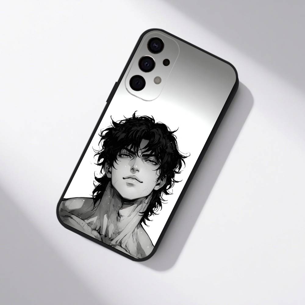 Baki Anime H-Hanma Phone Case For Samsung S25,S24,S21,S22,S23,S30,Ultra,S20,Plus,Fe,Lite,5G Black Cover