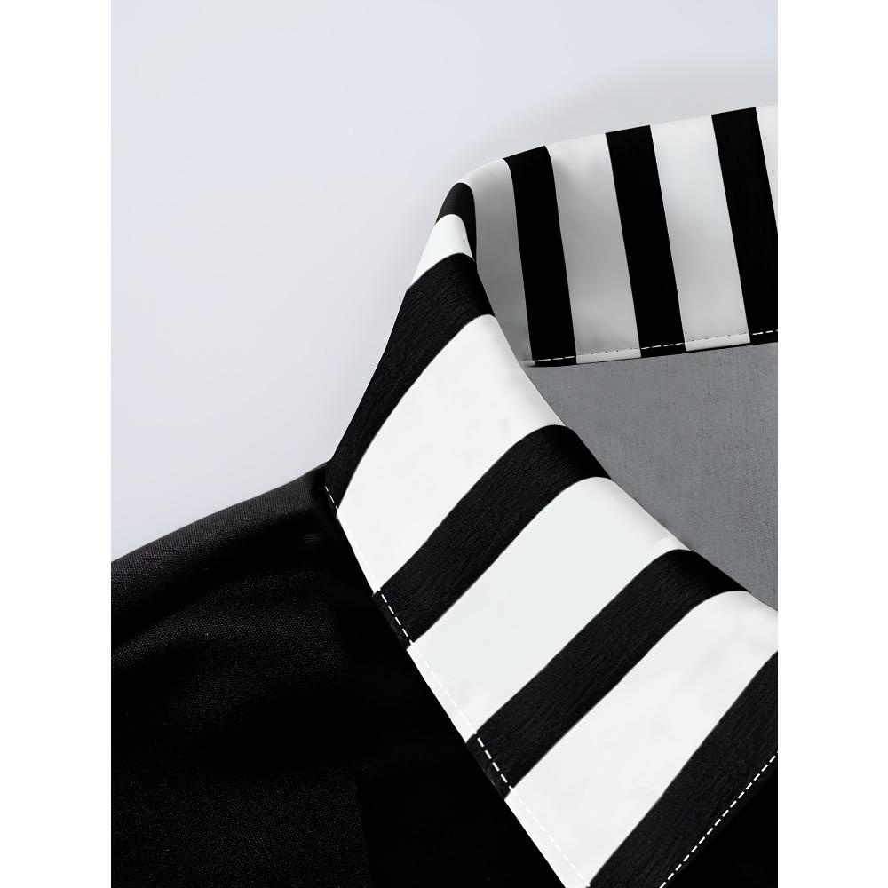 Women Long Sleeve Shirt Casual Striped Blouse Office Work Top Fashion Basic Tee Spring Autumn Lightweight Blend Button