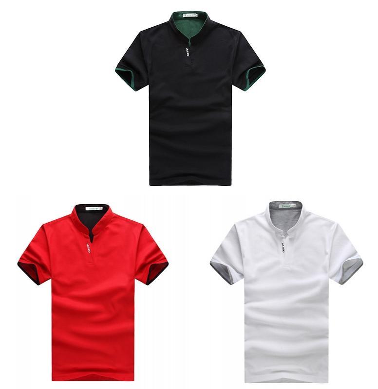 Casual Cotton Short Sleeve T Shirt For Men With V Neck And Slim Fit For Summer Wear