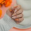 Lakier hybrydowy do paznokci pomarańczowy #600 Semilac Apricot Crush 7 ml