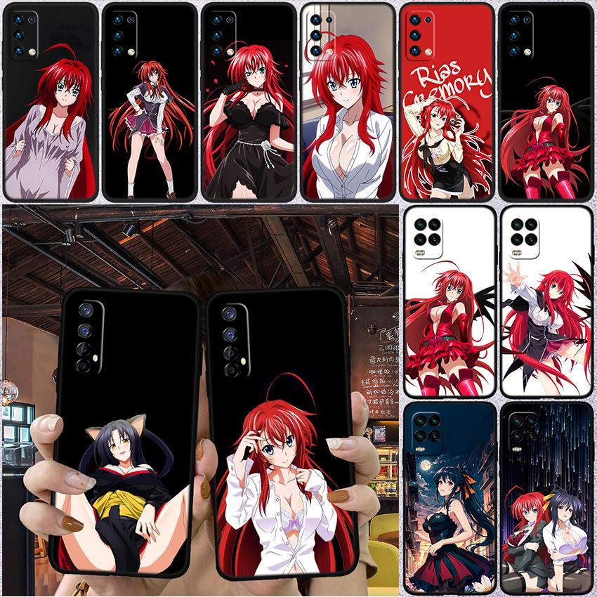 BH37 Rias Gremory Phone Case for Samsung Galaxy S20 S21 S22 Ultra FE + Plus A21S A22 A24 A25 A26 A30 A30S A31