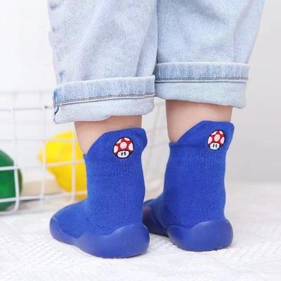Scarpe da neonato per neonati, calzini da pavimento antiscivolo, per bambine, suola in gomma morbida, stivaletti per bambini, scarpe da ginnastica per bambini