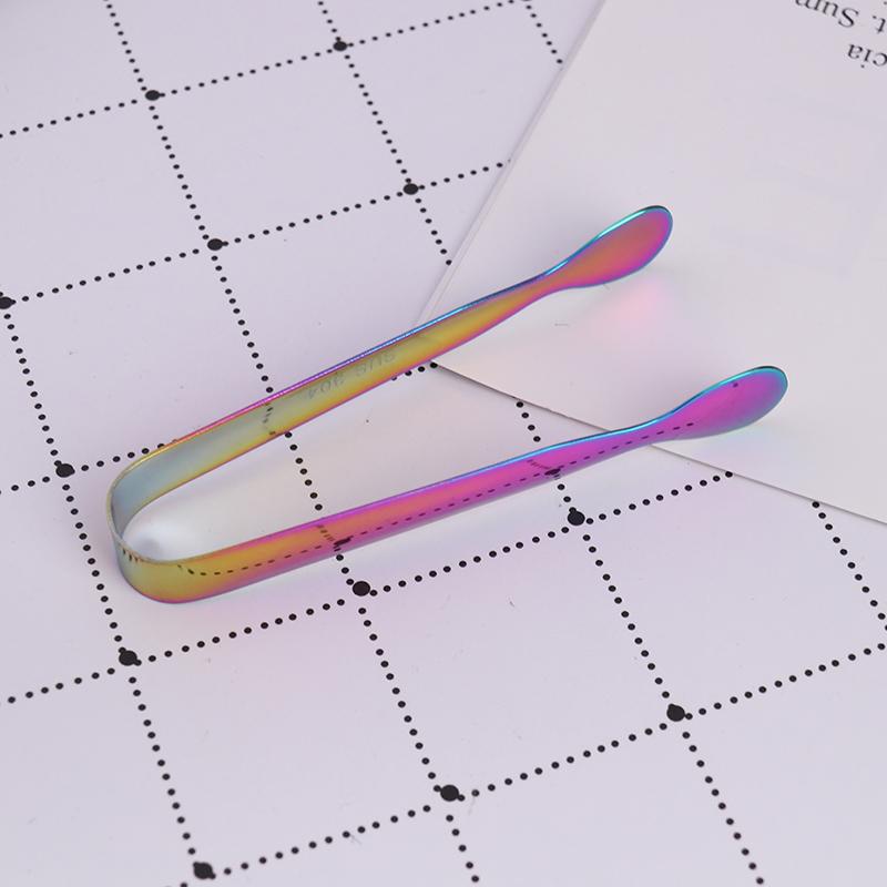 11Cm Tong Stainless Steel Clip Bread Food Ice Clamp Ice Tongs Bar Kitchen Tool