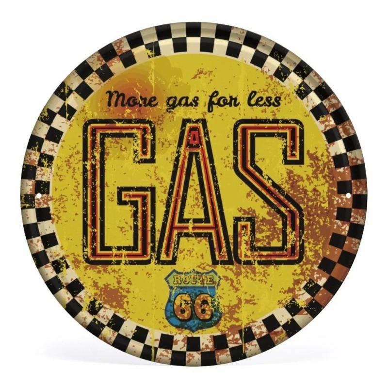 Vintage Metal Wall Art Plaque 20x20cm, Kitchen Coffee Bar Cafe Decor Sign