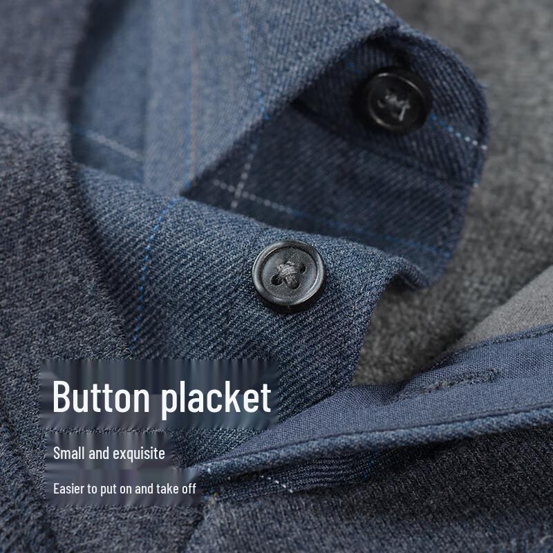 ROMON Men's Wool & Silk Blend Faux Two-Piece Knit Sweater