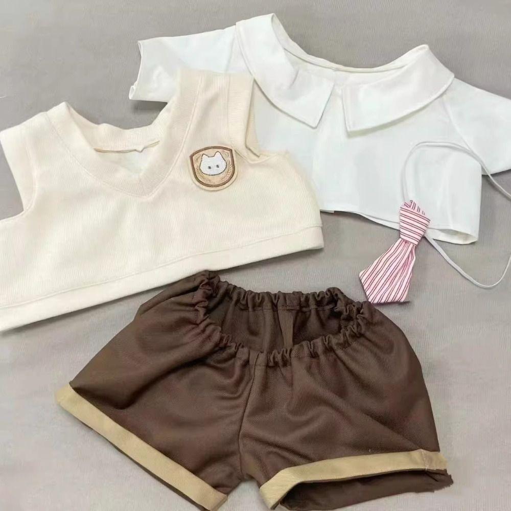 Necktie Idol Plush Doll Clothes Shirt 40CM Doll Plush Toys Clothing  Girls