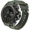 Findtime Digital Militar Alarmă Dublă Manual de Instrucțiuni Japonez Verde I Ceas pentru Bărbați, Analog-Digital, Rezistent la Apă, Ceas, Cronometru, Sport, Timp,