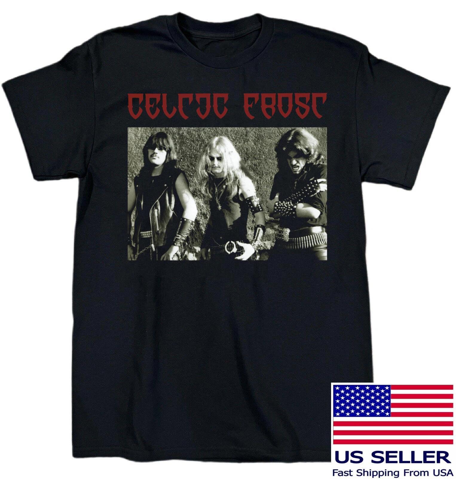 NEW CELTIC FROST Band Members Short Sleeve Cotton Black S-5XL T Shirt TR935 S