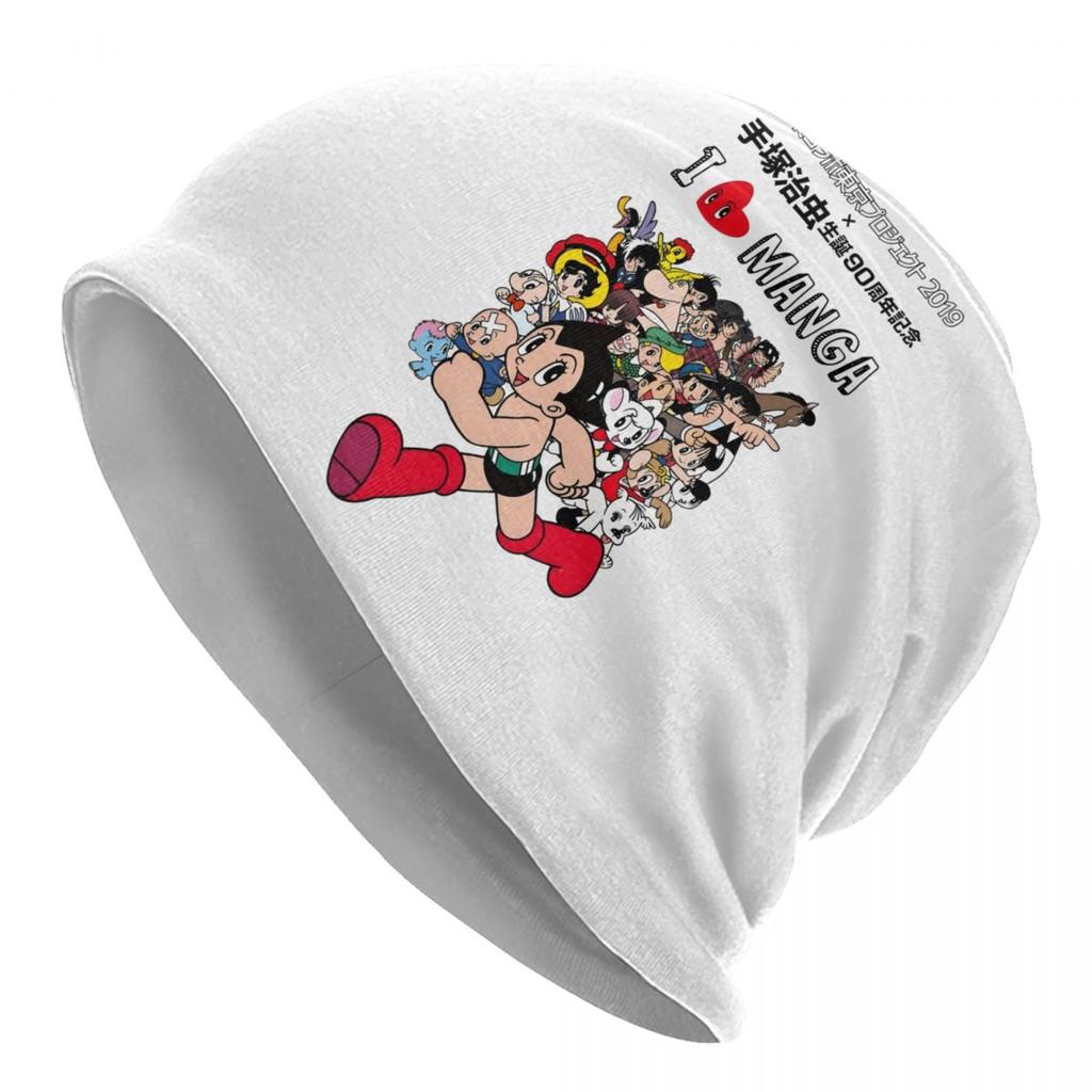 Custom Astro Boy Japan Unisexga Beanies Caps Unisex Women Unisex Hip Hop Winter Warm Knit Hat Adult Anime Cartoon Bonnet Hats