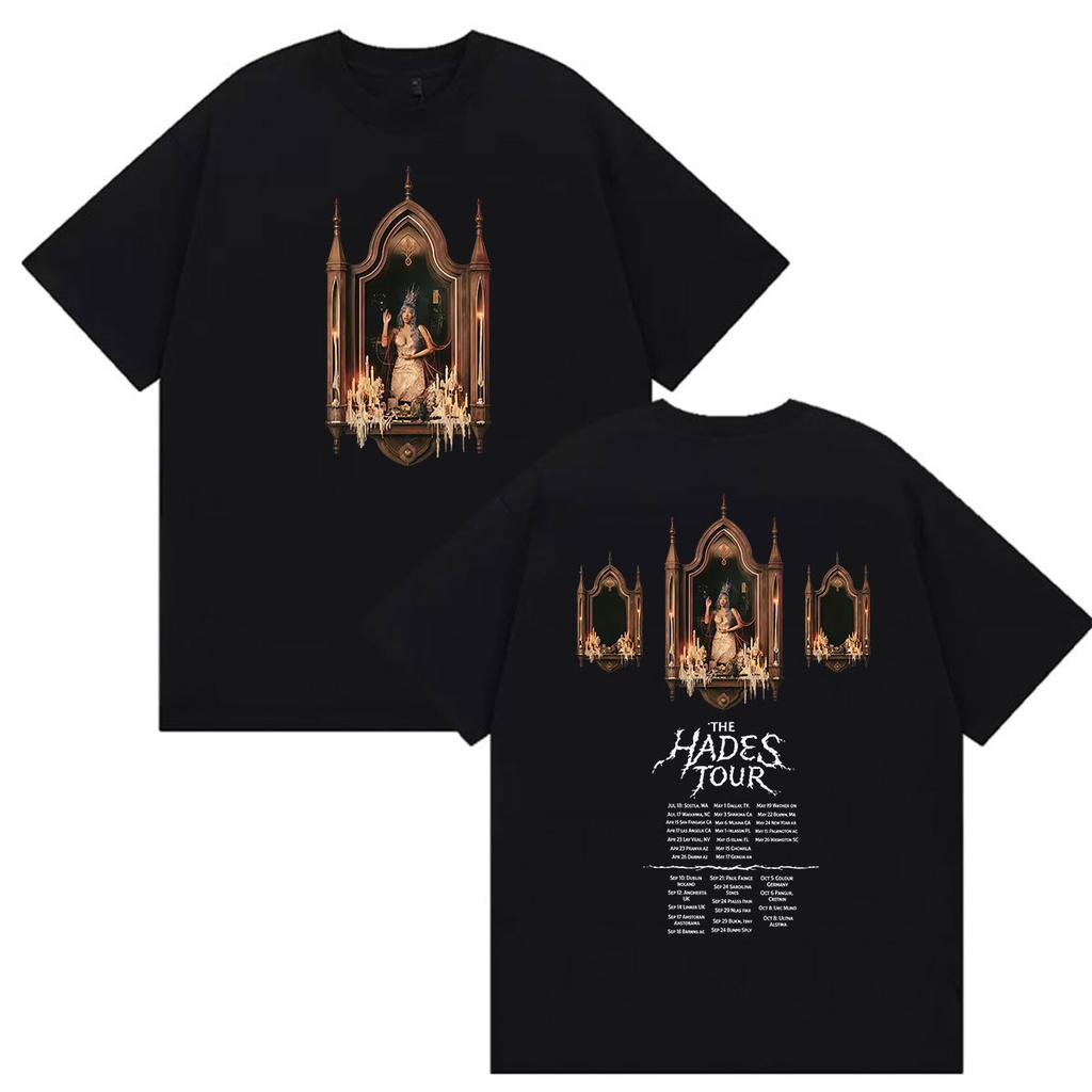 Melanie Martinez Hades Tour 2026 Graphic T Shirt Unisex Unisex Vintage Oversized Cotton Tshirts Summer High Quality Fashion Tshirt