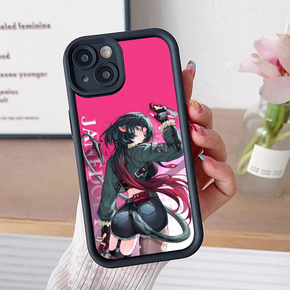 

Zenless Zone Zero Jane Doe Phone Case for iPhone 17 16 15 14 13 12 11 Air Pro Max Plus Thicken TPU Colorful Cover Pretty Cover iPhone 14 Pro