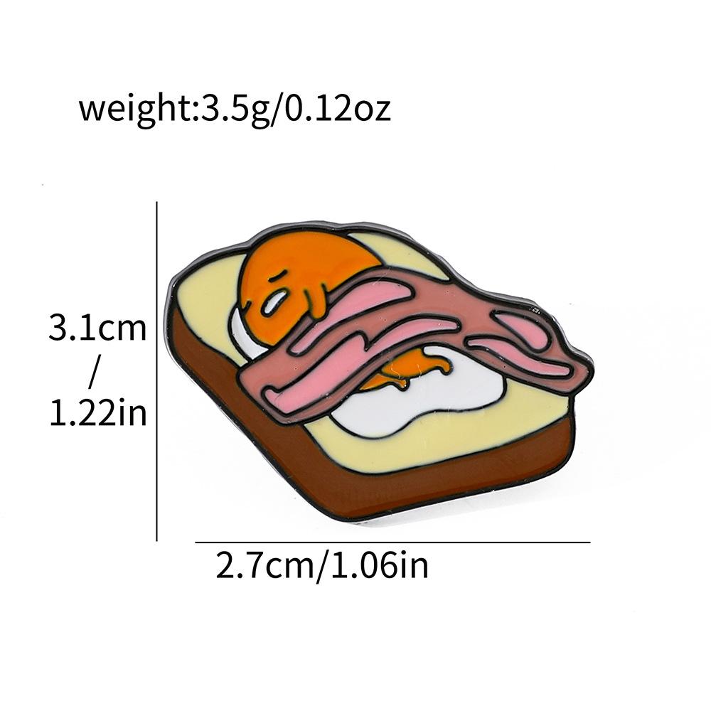 Creative Personality Sanrio Metal Badge Kulomipacha Dog Cinnamon Dog Alloy Brooch