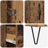 Highboard Reclaimed Wood Look 27.8 x 13.4 x 70.9 in (L x W x H) Particleboard