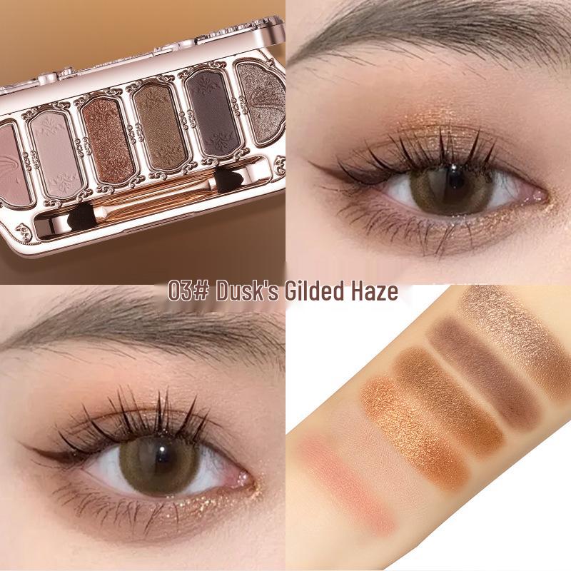 Winnie the Pooh Six-Color Shimmer & Matte Eyeshadow and Highlight Palette 7.2g