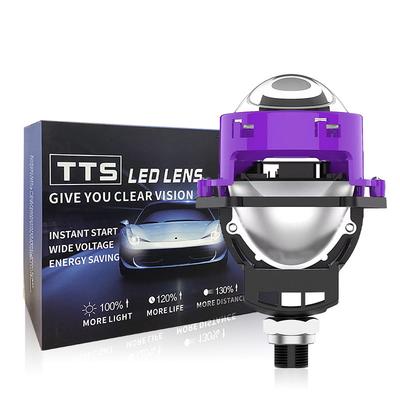Car Led Lens Headlight Bifocal Lens Super Bright Strong Focusing Far and Near Integration Car Led Headlight Lossless Highlight