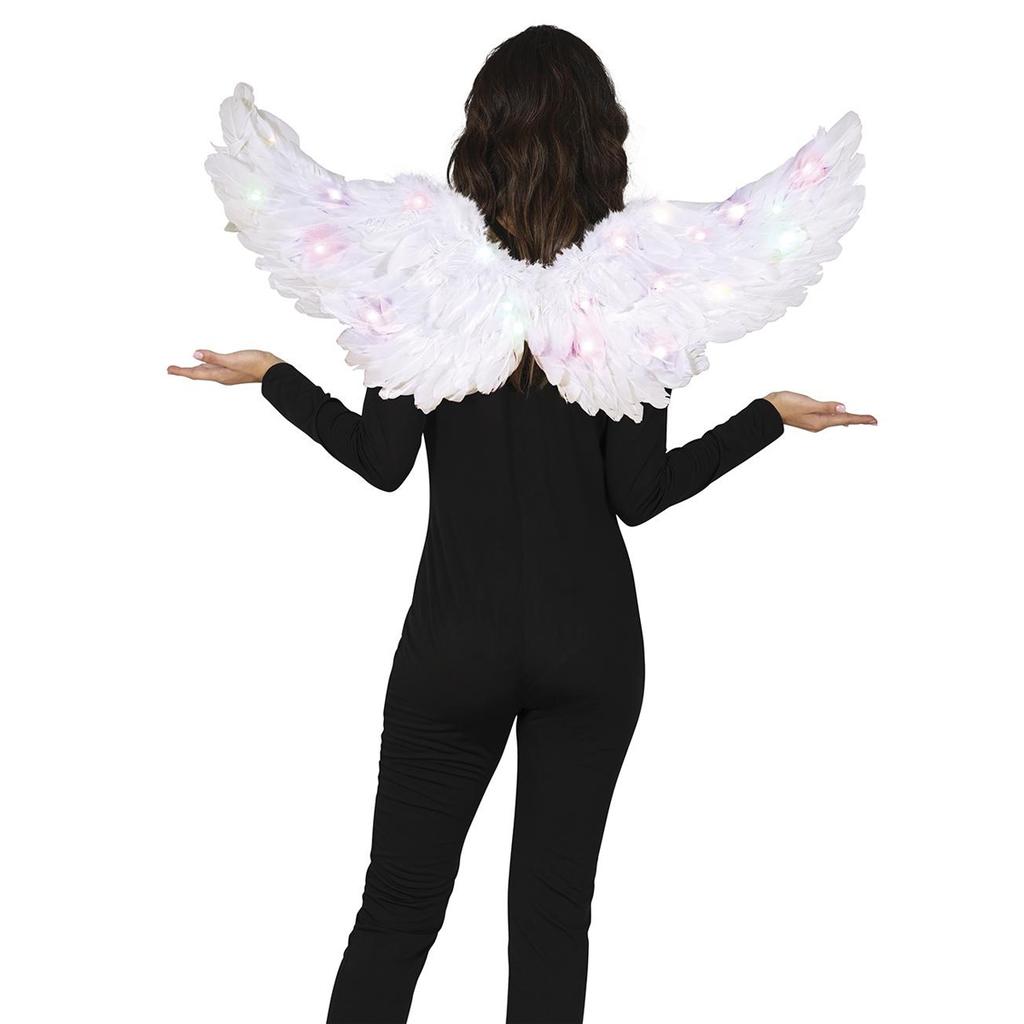 Fiestas Guirca Feather Wings Costume Accessory (Batteries Included)