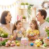 Snack Containers Jar with Lid Airtight Food Storage Jars Golden Bunny Treat and