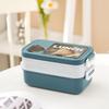 ZhiShi Portable 2-Layer Microwaveable Lunch Box