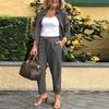 New Autumn Arrivals Women's Fashion Casual Set Long Sleeve Pants Two Piece Outfit
