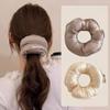 Sponge Sleep Elastic Ponytail Holder Hair Scrunchies For Women Hair Accessories Girls Soft Solid Satin Filled Cotton Big Bands