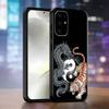 Japanese Art Dragon Yin Yang Phone Case For Samsung S25,S24,S21,S22,S23,S30,Ultra,S20,Plus,Fe,Soft Silicone Black Cover
