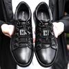 Genuine Leather Men Casual Shoes Male Shoes Autumn Winter Fashion Men'S Leather Shoes Warm Men Shoes High Quality Black Sneakers