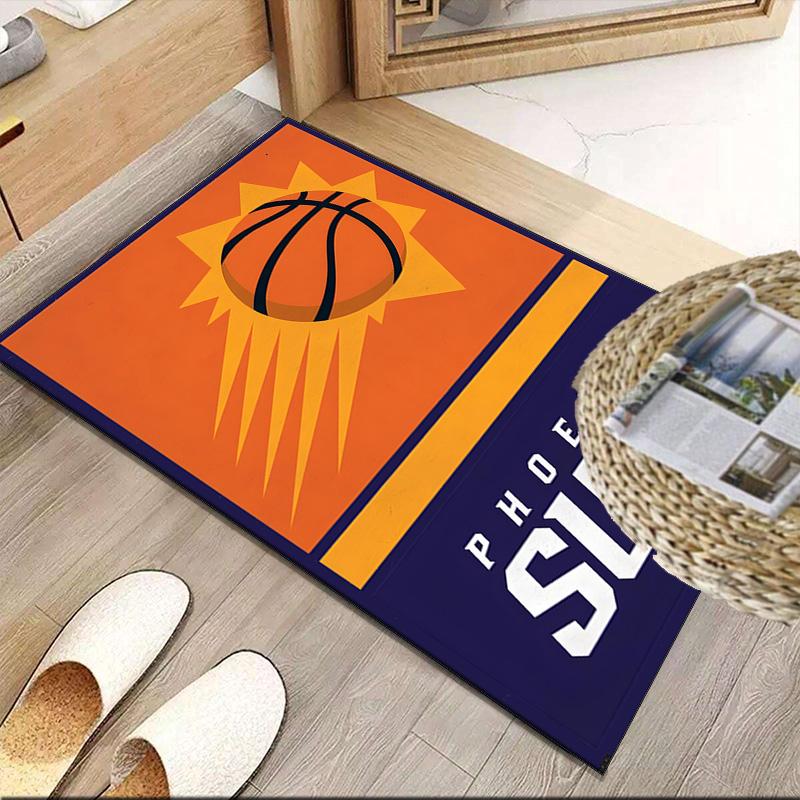 Phoenix Basketball Team Carpet, Kitchen Rugs, Yoga Mat, Non-Slip Mats, Rug for Bathroom, Living Room bedroom, Camping Rugs Christmas Gift