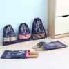 10Pcs Shoes Storage Bag Non-Woven Drawstring Dustproof Waterproof Travel Portable Organizer Storage