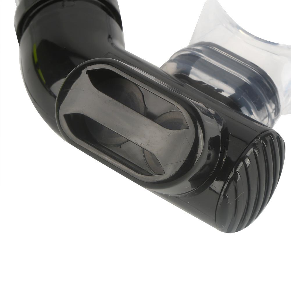 Comfortable Full Dry Snorkel with Silicone Mouthpiece Easy Breathe Snorkel (pink)