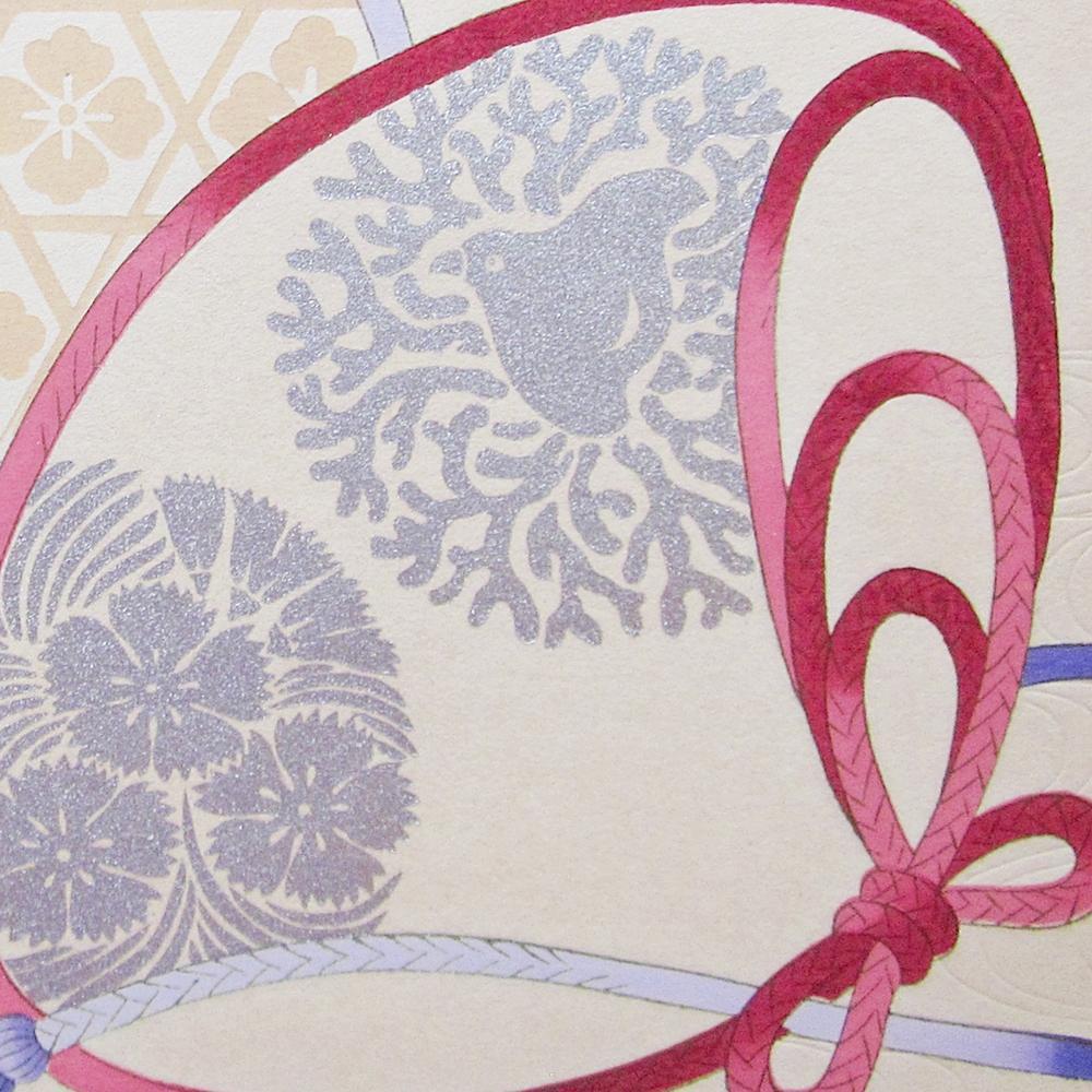 [USED] Woodblock print, knot pattern, shell matching