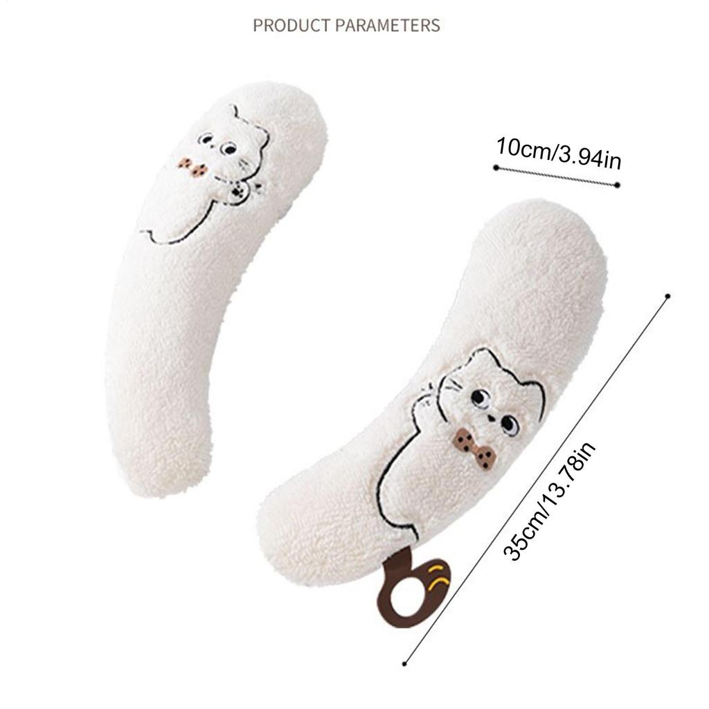 Toilet Seat Cover Pads 1-Pair Adhesive Washable Soft Plush Bathroom Toilet Seat Warmer Pads For Winter Cold Weather Home RV