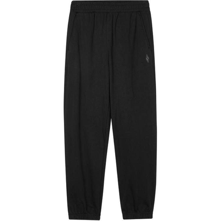 Skechers Comfort Lifestyle Series Mid-Rise Fashion Breathable Casual Pants Women bottoms Carbon-Black L124W035-0018 M