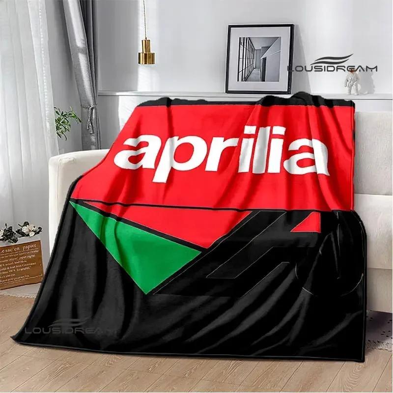 Aprilia Motorcycle Logo Printed Blankets Fashion Warm Blanket Soft And Comfortable Blanket Home Travel Blankets Birthday Gift