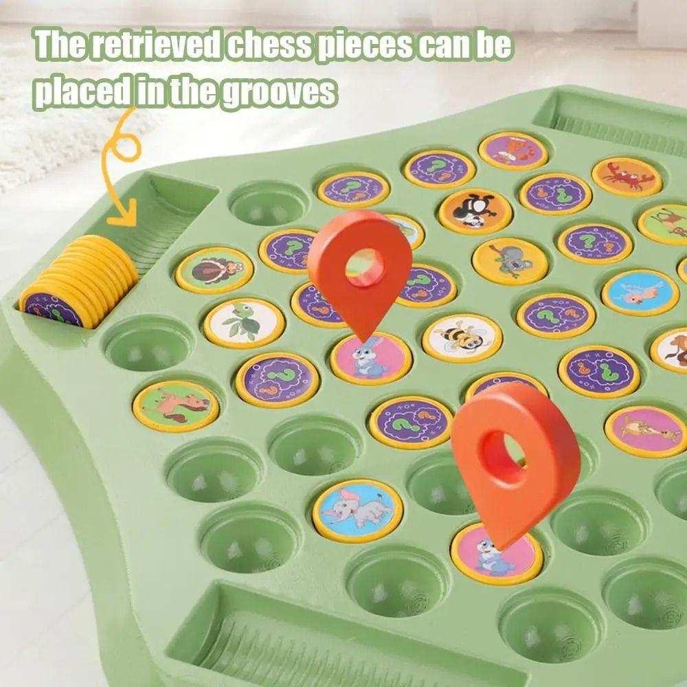 Memory Match Brain Teaser Chess Board Touch Flip Concentration Bingo Game  Parent-child