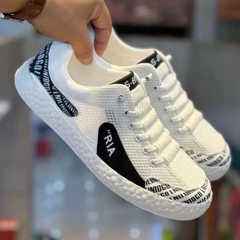 Módní pánské běžecké boty pánské protiskluzové pánské tenisky tenis pánské lehké ležérní tenisky Pánská sportovní obuv tenis masculino zapatos