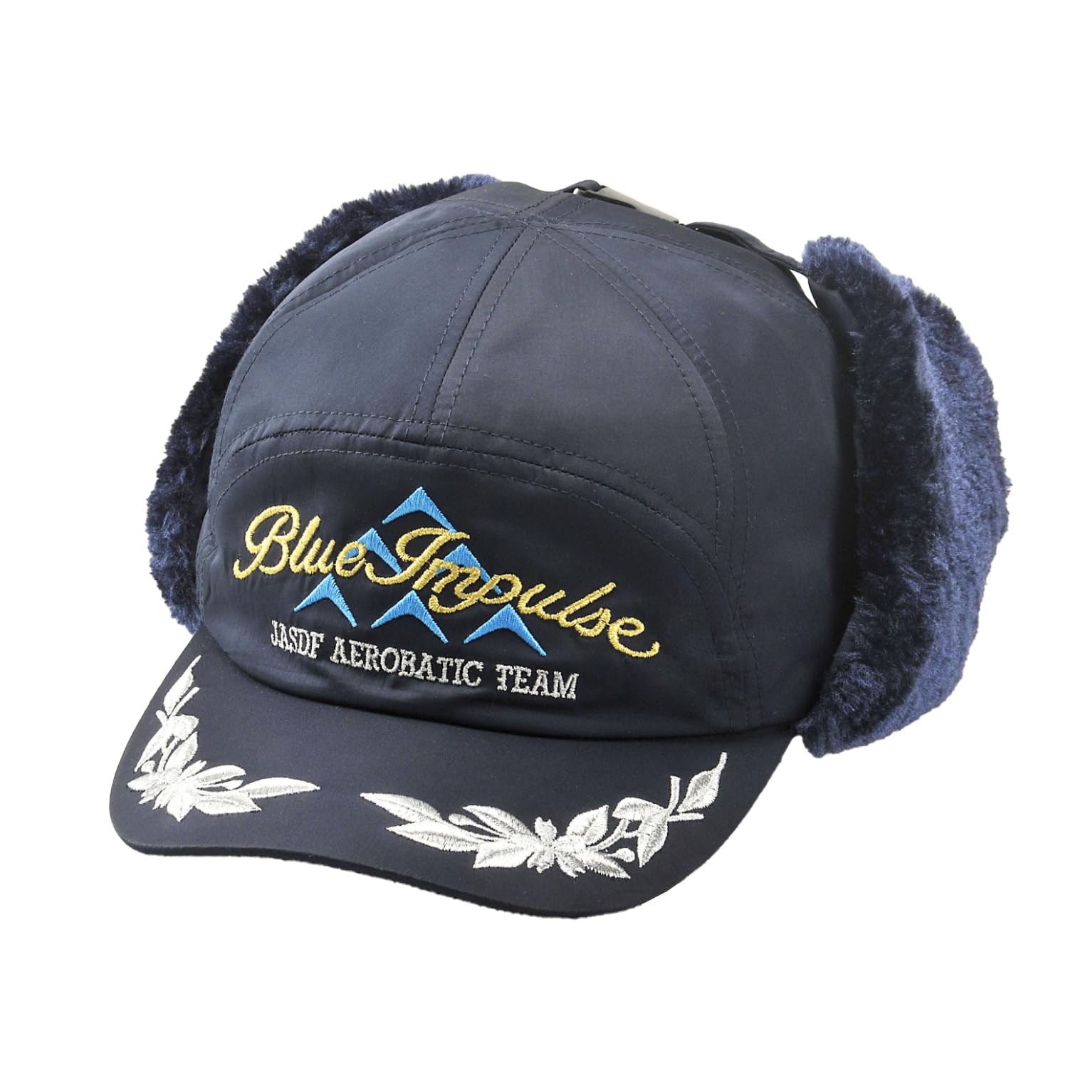 Blue Impulse Pilot Cap with Silhouette [FULTON] Earflaps,