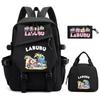 3 Stück/Set Niedlicher bedruckter Rucksack Federmäppchen Lunchtasche Teenager Studentin Schüler Schultasche Damen Reise Laptoptasche Mochila