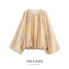 Jnleaog Spring New Arrival Women's Clothing Fashion Style French Fashion Design Print Shirt 2635066