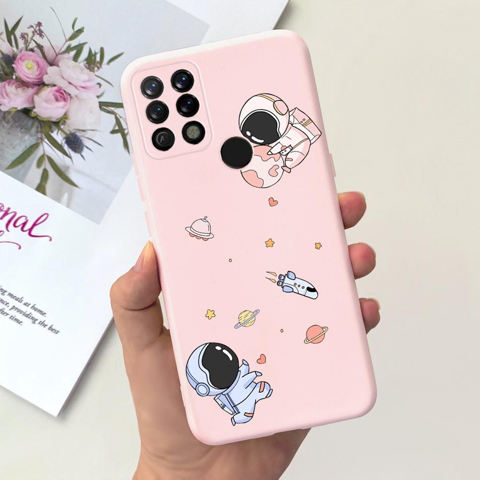 For Tecno Pova LD7 6.8 Cases Cute Cartoon Dinosaur Soft  Silicone Funda Cover For Tecno pova LD7j Astronaut Bumper Phone Case Tecno Pova