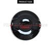 1Pc Black Or Carbon Fiber Pattern Car Fuel Tank Cap Cover Sticker For MINI Cooper S/SD JCW F55 F56 F57 2.0T Car Accessories