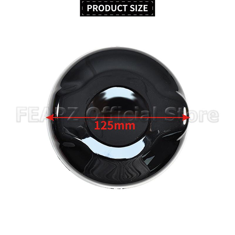 1Pc Black Or Carbon Fiber Pattern Car Fuel Tank Cap Cover Sticker For MINI Cooper S/SD JCW F55 F56 F57 2.0T Car Accessories