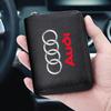 Leather Car Driver's License ID Card Bank Card Wallet Car Styling For Audi TT Q3 Q5 Q7 Q8 B5 B6 B7 B8 B9 Q7 8P 8V 8L A3 A4 A5 A6 A7 A8 8L R8