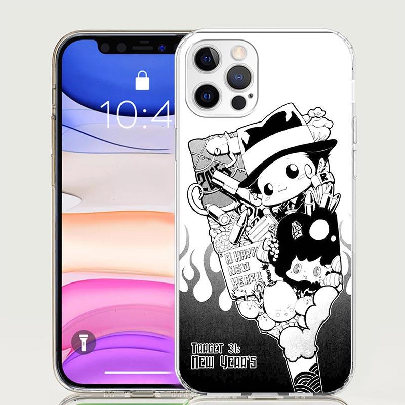 Katekyo Hitman Reborn Phone Case For Apple iPhone 17 Air 16 15 Plus 14 + 13 Mini 12 11 Pro Max 7 8 SE 16Max Soft Shell Cover Coq