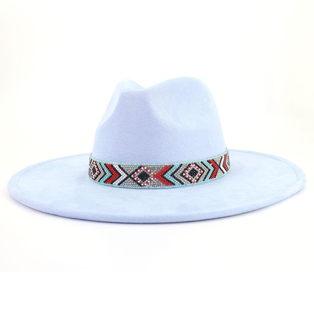 

Suede Fedora Hat Autumn Black Big brim Jazz Hat Suede 2023 Latest Wholesale Jazz Hat for Men and Women Fedora sombrero hombre 56-58cm